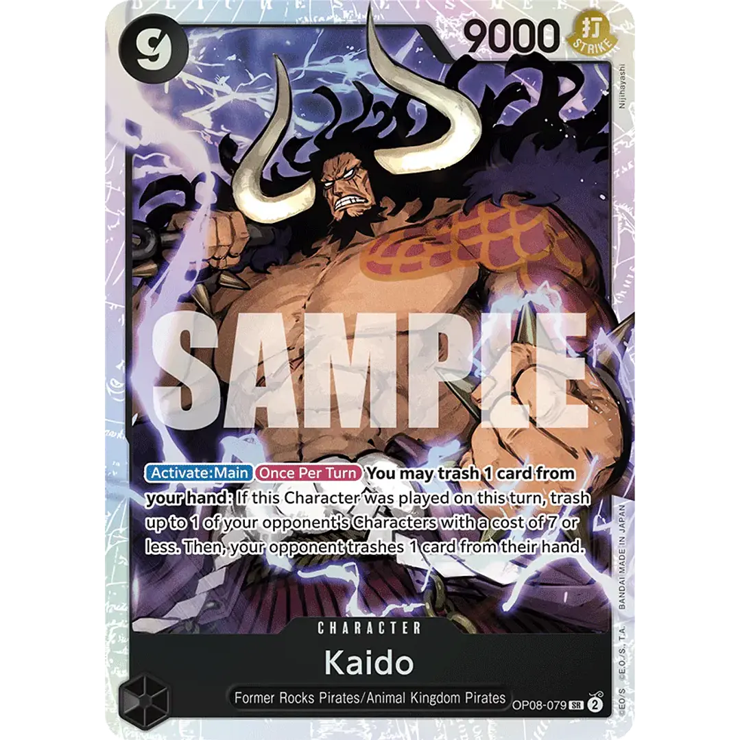 KAIDO - TWO LEGENDS (OP08) - SINGLES ONE PIECE 1