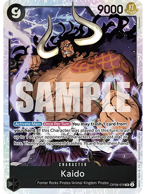 KAIDO - TWO LEGENDS (OP08) - SINGLES ONE PIECE