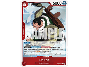 DALTON OP08-008 - SINGLES ONE PIECE