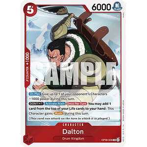 DALTON OP08-008 - SINGLES ONE PIECE