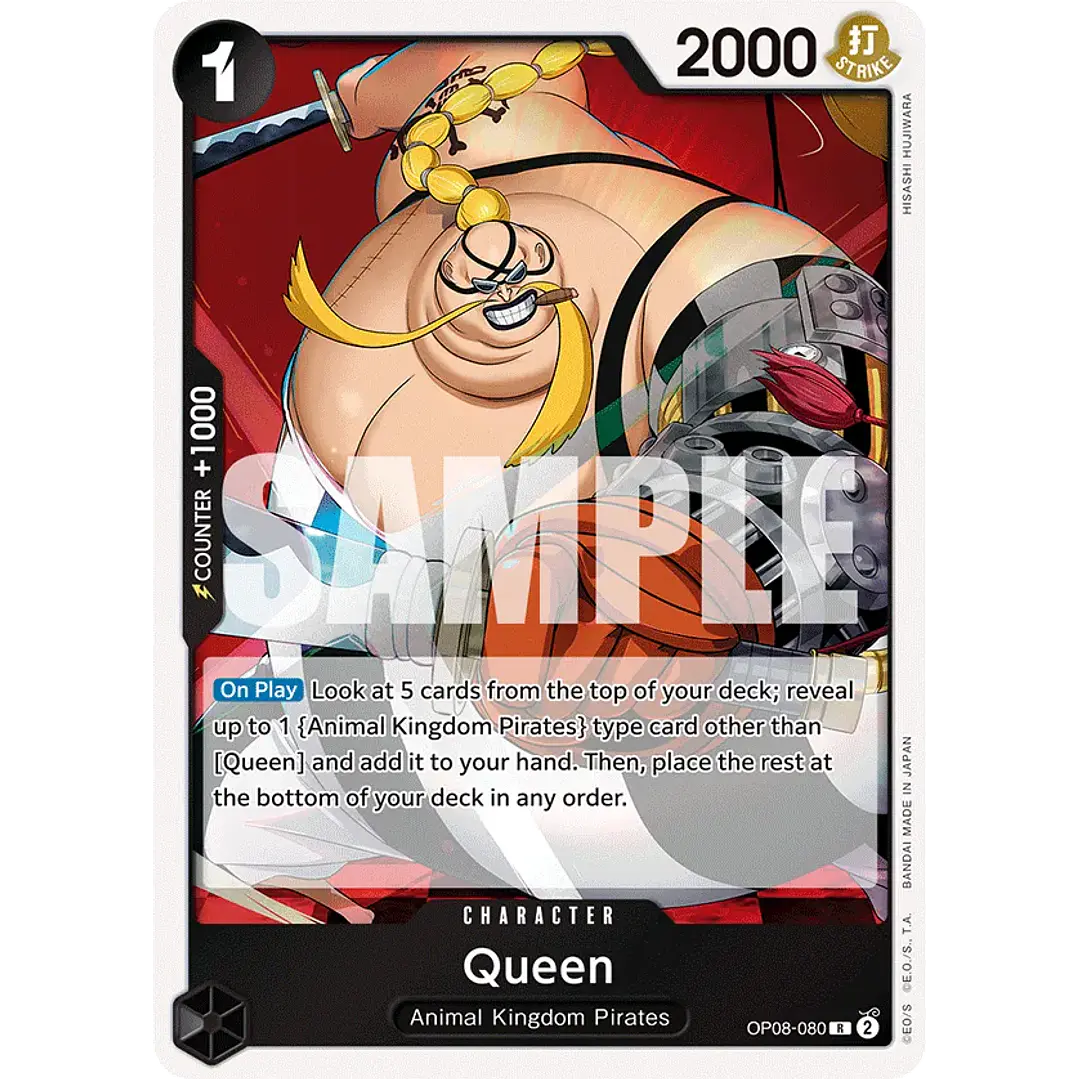 QUEEN OP08-080 - SINGLES ONE PIECE 1