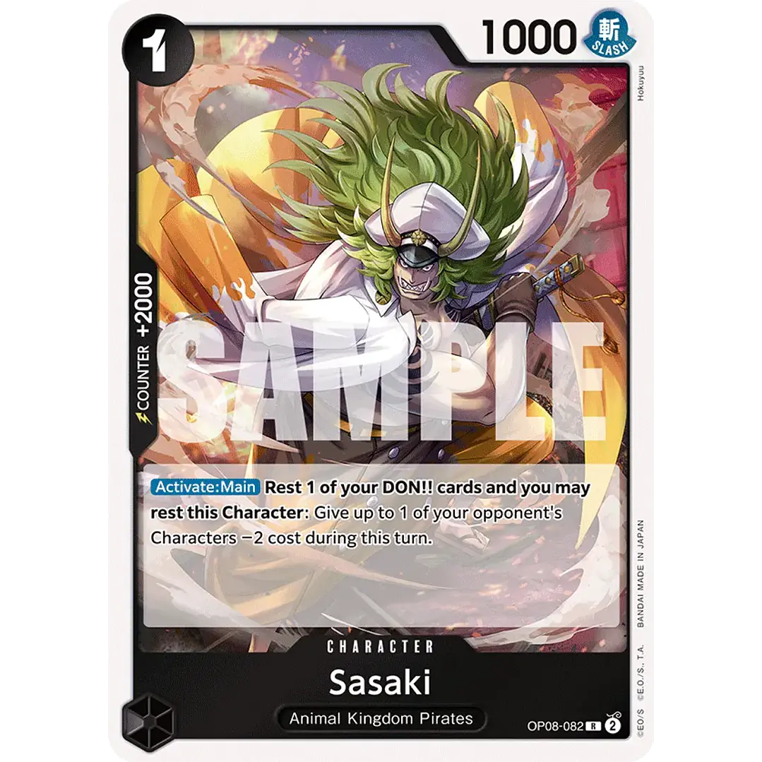 SASAKI OP08-082 - SINGLES ONE PIECE 1