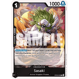 SASAKI OP08-082 - SINGLES ONE PIECE
