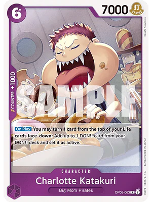 CHARLOTTE KATAKURI OP08-063 - SINGLES ONE PIECE