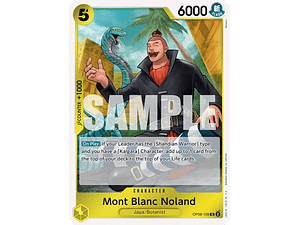MONT BLANC NOLAND OP08-109 - SINGLES ONE PIECE