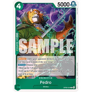 PEDRO OP08-030 - SINGLES ONE PIECE