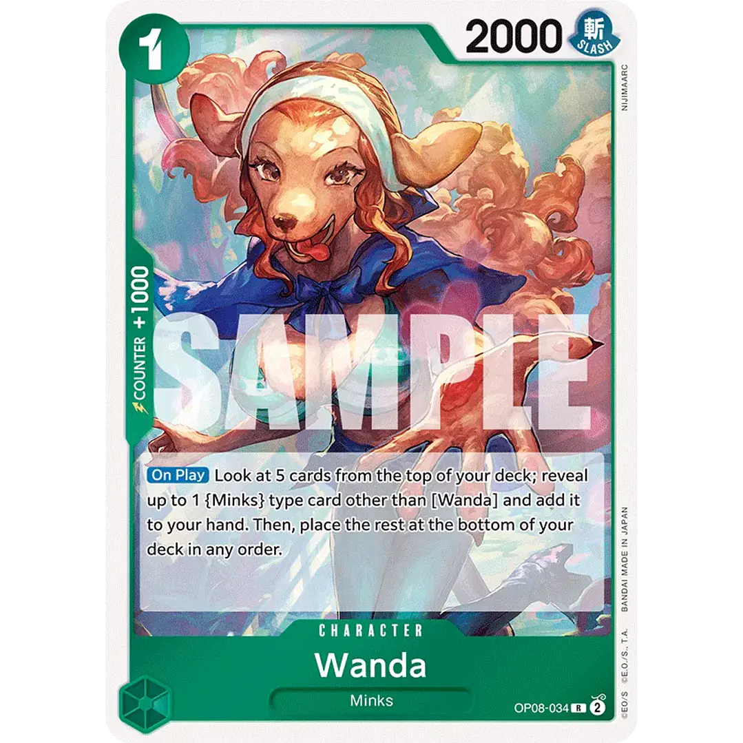 WANDA OP08-034 - SINGLES ONE PIECE 1