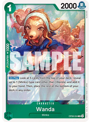WANDA OP08-034 - SINGLES ONE PIECE