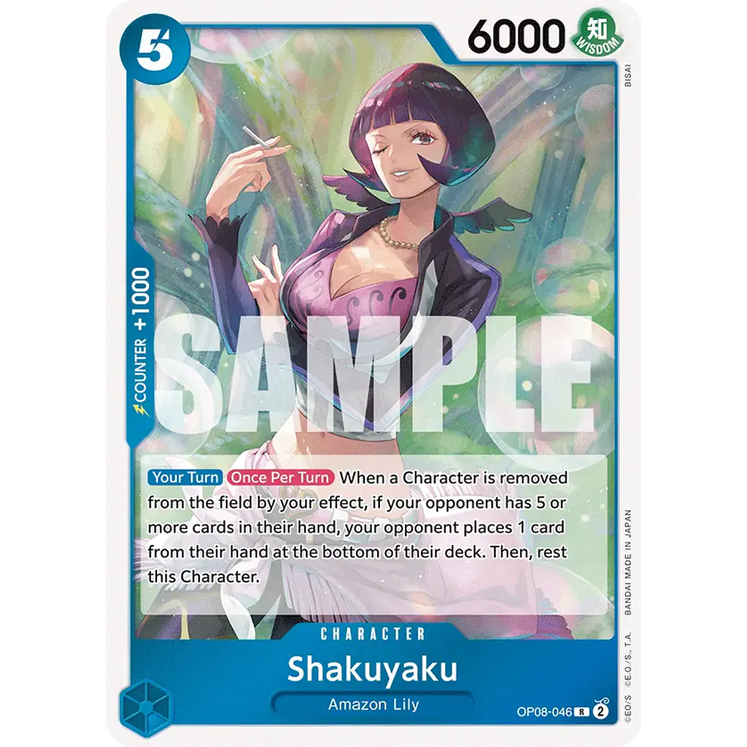 SHAKUYAKU OP08-046 - SINGLES ONE PIECE 1