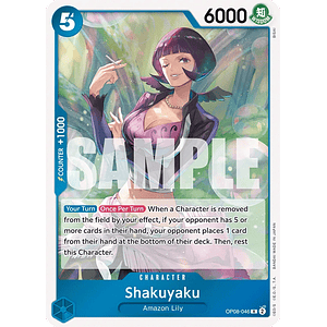 SHAKUYAKU OP08-046 - SINGLES ONE PIECE