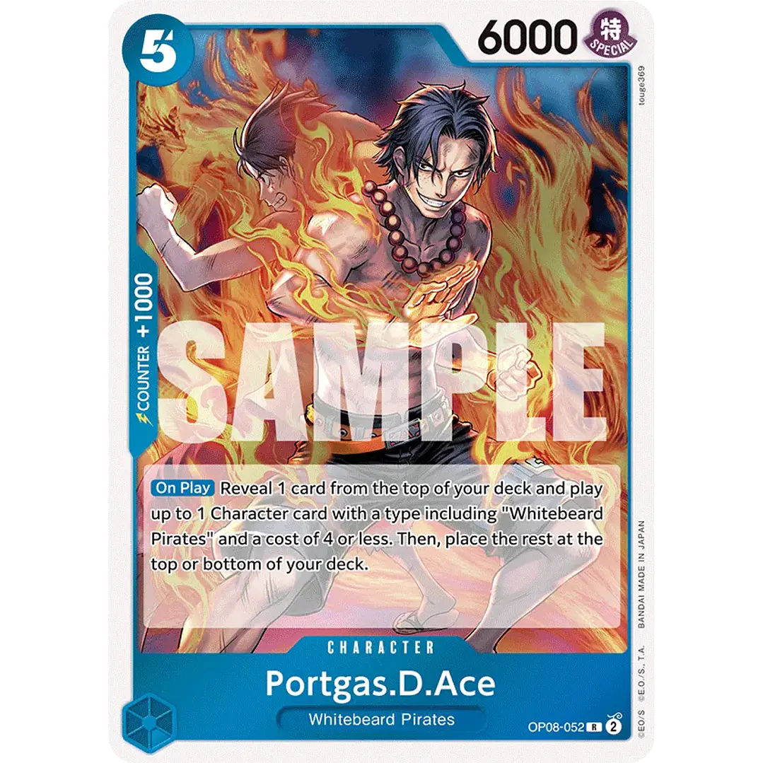PORTGAS.D.ACE OP08-052 - SINGLES ONE PIECE 1