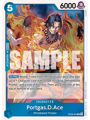 PORTGAS.D.ACE OP08-052 - SINGLES ONE PIECE