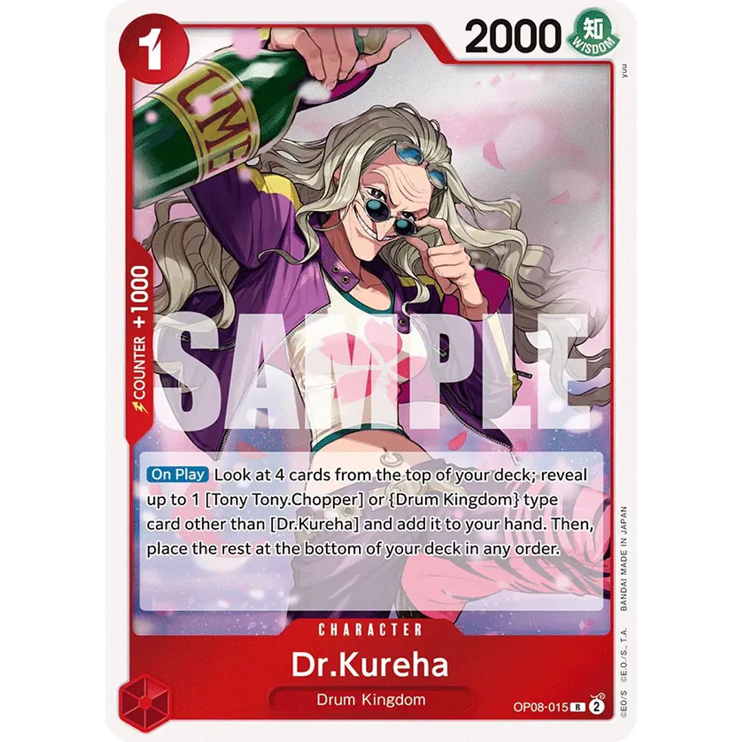 DR.KUREHA OP08-015 - SINGLES ONE PIECE 1