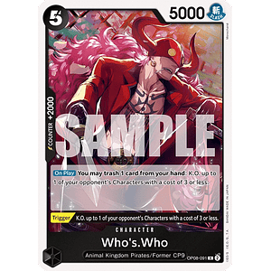 WHO'S.WHO OP08-091 - SINGLES ONE PIECE