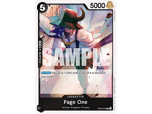 PAGE ONE OP08-092 - SINGLES ONE PIECE