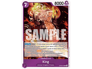 KING OP08-060 - SINGLES ONE PIECE