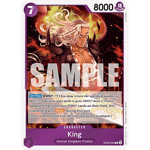 KING OP08-060 - SINGLES ONE PIECE