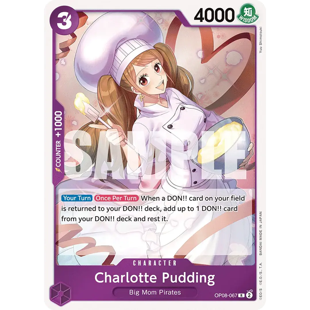 CHARLOTTE PUDDING OP08-067 - SINGLES ONE PIECE 1