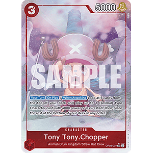 TONY TONY.CHOPPER (OP08-007)SR  - SINGLES ONE PIECE