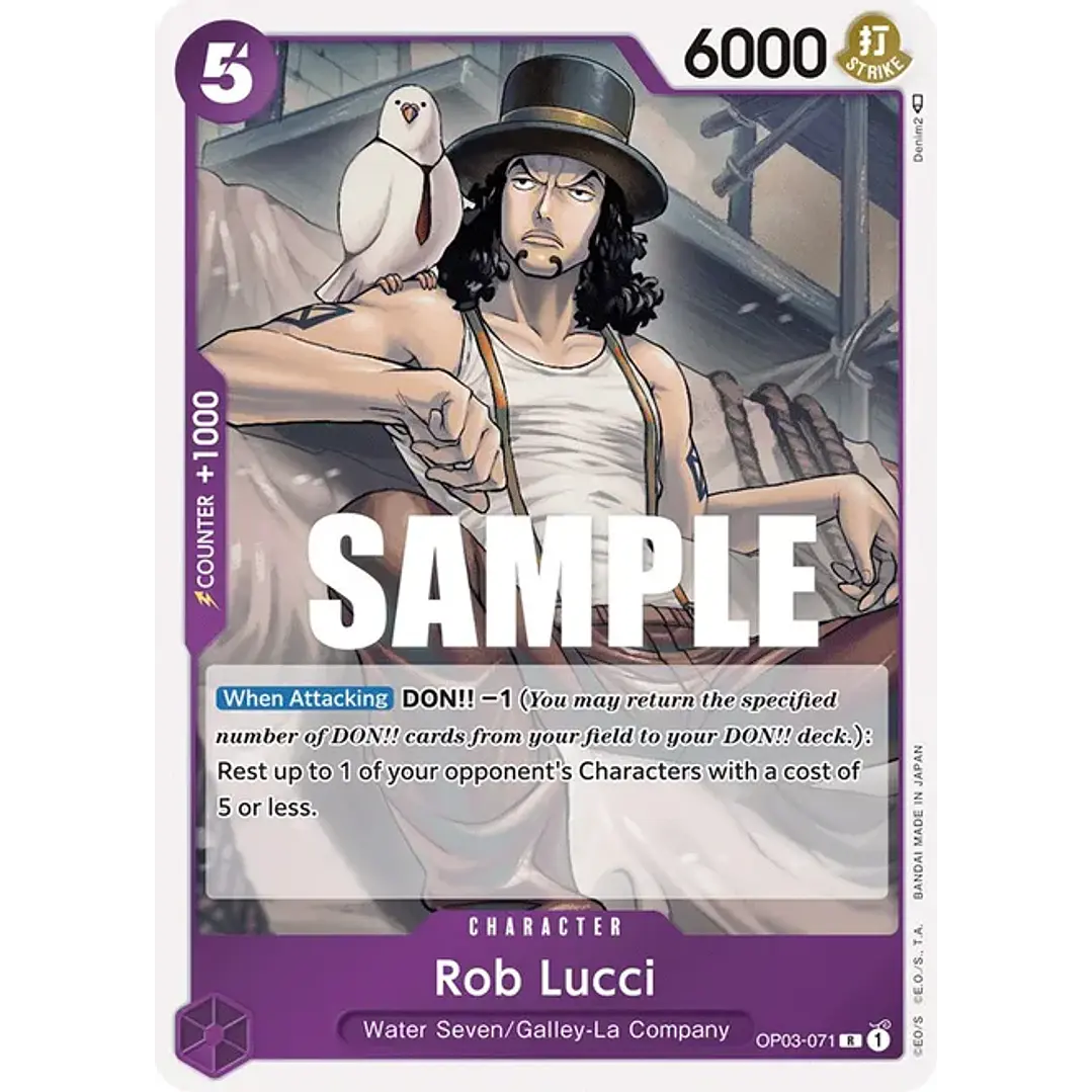 ROB LUCCI OP03-071 - SINGLES ONE PIECE 1