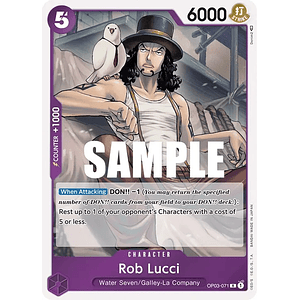 ROB LUCCI OP03-071 - SINGLES ONE PIECE