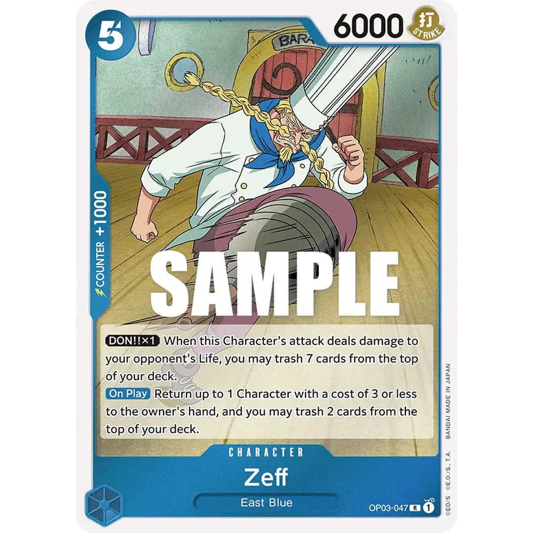 ZEFF OP03-047 - SINGLES ONE PIECE 1