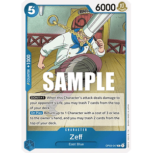 ZEFF OP03-047 - SINGLES ONE PIECE