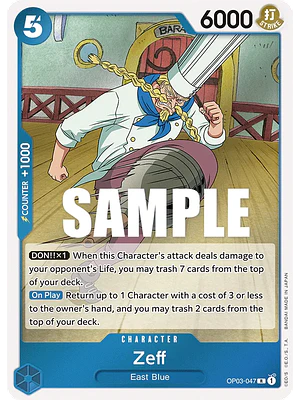 ZEFF OP03-047 - SINGLES ONE PIECE