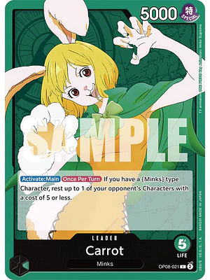 CARROT - OP08-021 - SINGLES ONE PIECE