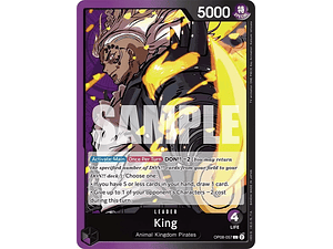 KING – OP08-057 - SINGLES ONE PIECE