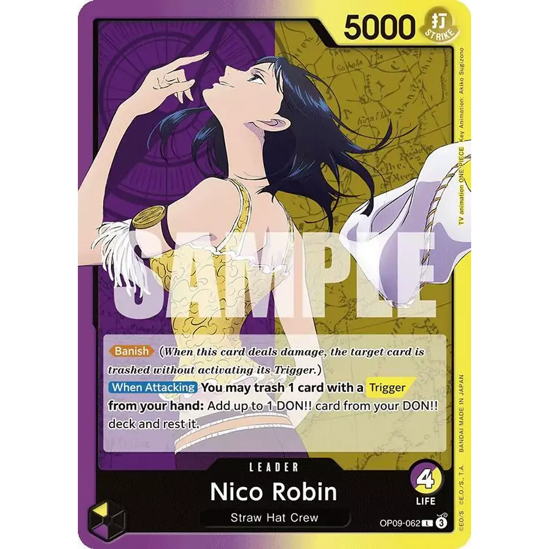 NICO ROBIN – OP09-062 - SINGLES ONE PIECE 1