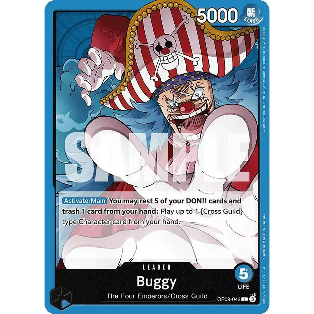 BUGGY – OP09-042 - SINGLES ONE PIECE 1