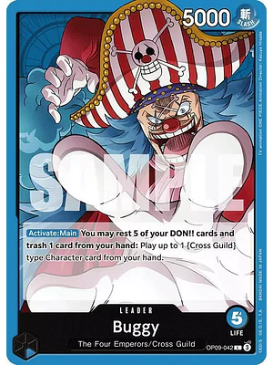 BUGGY – OP09-042 - SINGLES ONE PIECE
