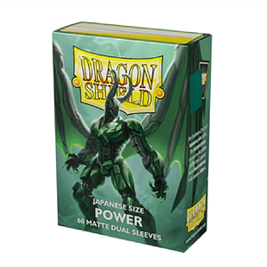 DRAGON SHIELD DUAL MATTE SLEEVE 60CT - POWER