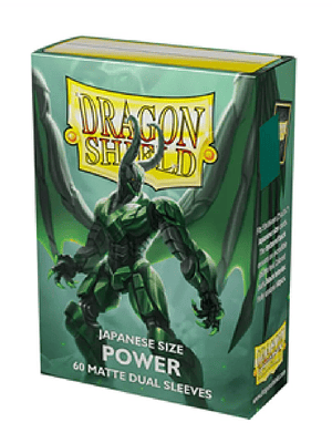 DRAGON SHIELD DUAL MATTE SLEEVE 60CT - POWER