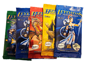 PACK 5 SOBRES MITOS Y LEYENDAS 3.0 PRIMER BLOQUE