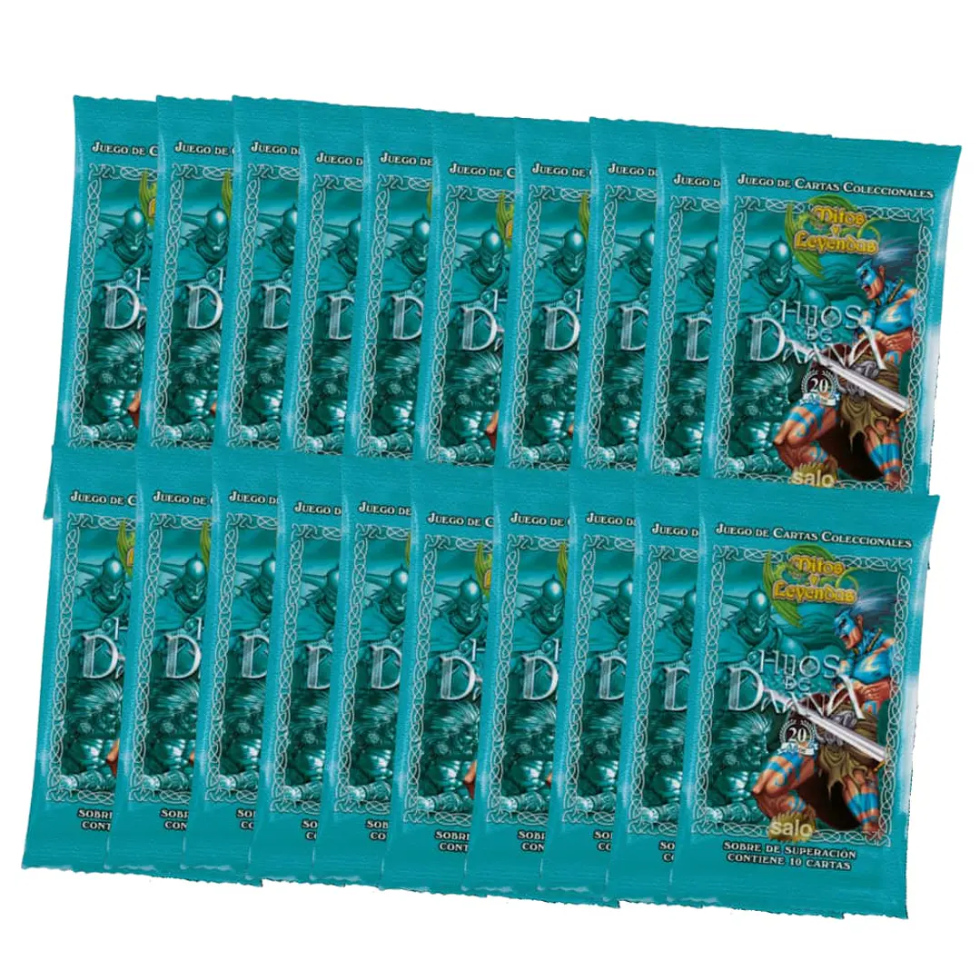 PACK 20 SOBRES HIJOS DE DAANA ANIVERSARIO 1