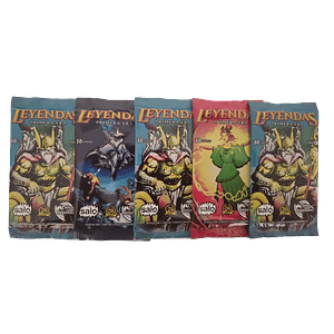 PACK 5 SOBRES MITOS Y LEYENDAS 3.0 PRIMERA ERA