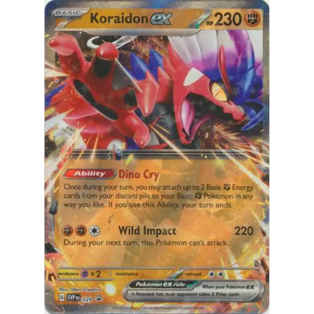 (ESPAÑOL) KORAIDON EX - SVPes029 - ULTRA RARE PROMO 1