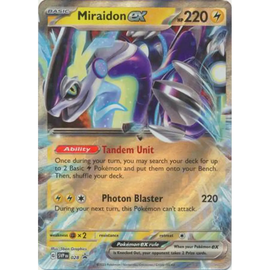 (ESPAÑOL) MIRAIDON EX - SVPes028 - ULTRA RARE PROMO 1