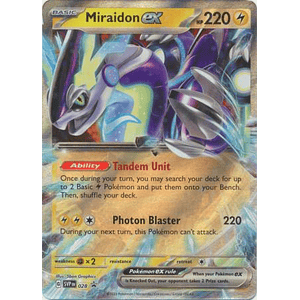 (ESPAÑOL) MIRAIDON EX - SVPes028 - ULTRA RARE PROMO