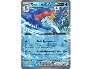 QUAQUAVAL EX - SVPes035 - ULTRA RARE PROMO
