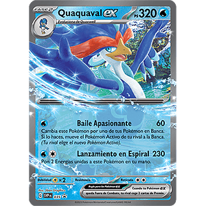 QUAQUAVAL EX - SVPes035 - ULTRA RARE PROMO