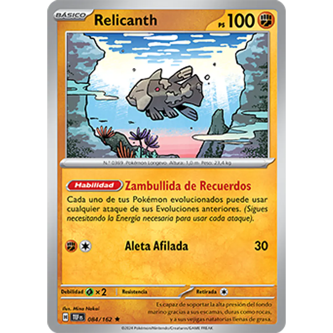 RELICANTH (ESPAÑOL) (HOLO) [084/162] 1