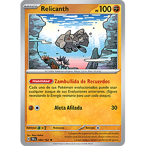 RELICANTH (ESPAÑOL) (HOLO) [084/162]