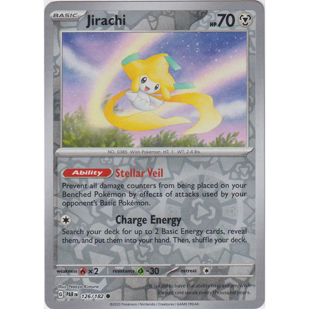 JIRACHI (126/182) REVERSE HOLO ESPAÑOL 1