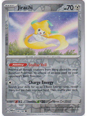 JIRACHI (126/182) REVERSE HOLO ESPAÑOL
