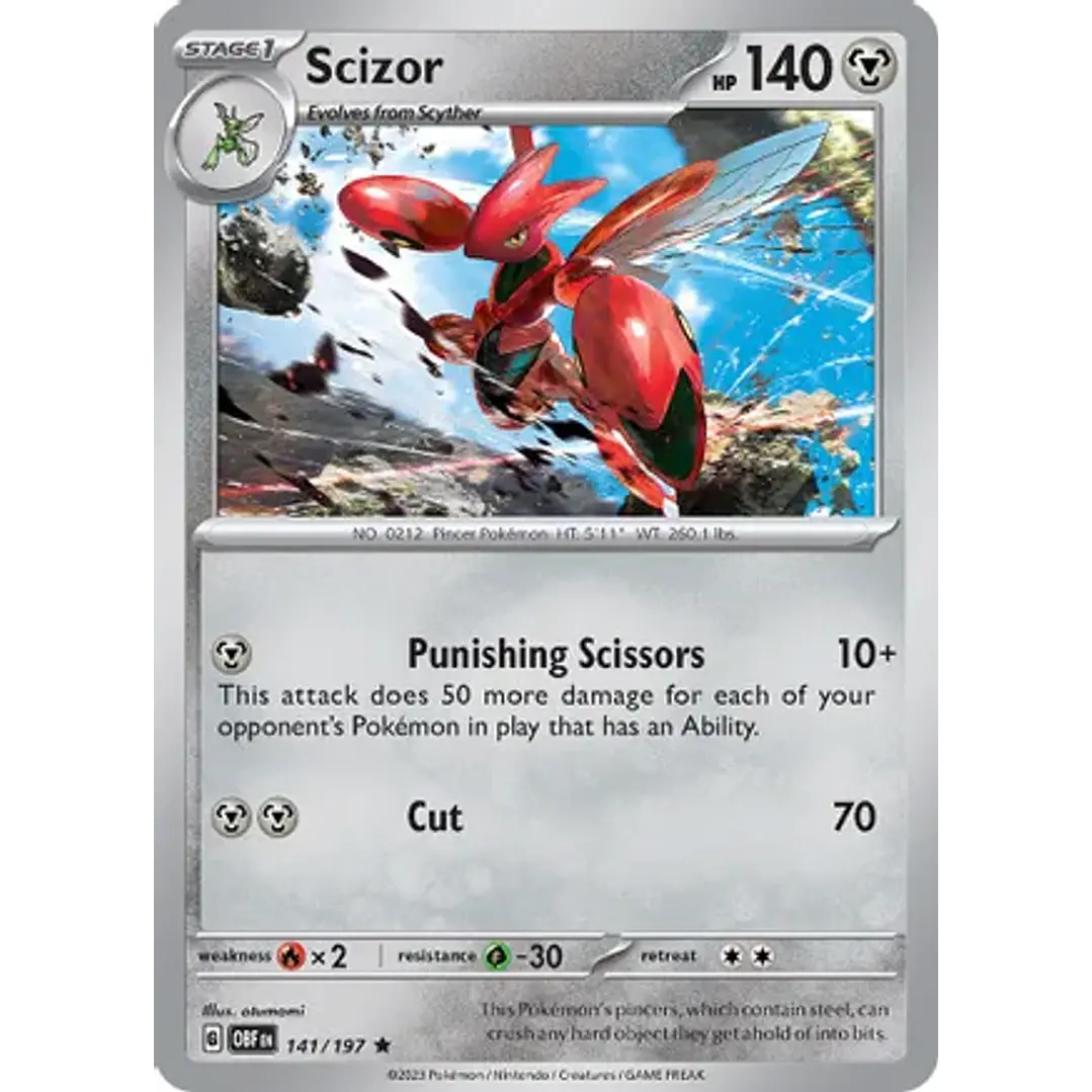 SCIZOR 141/197 1