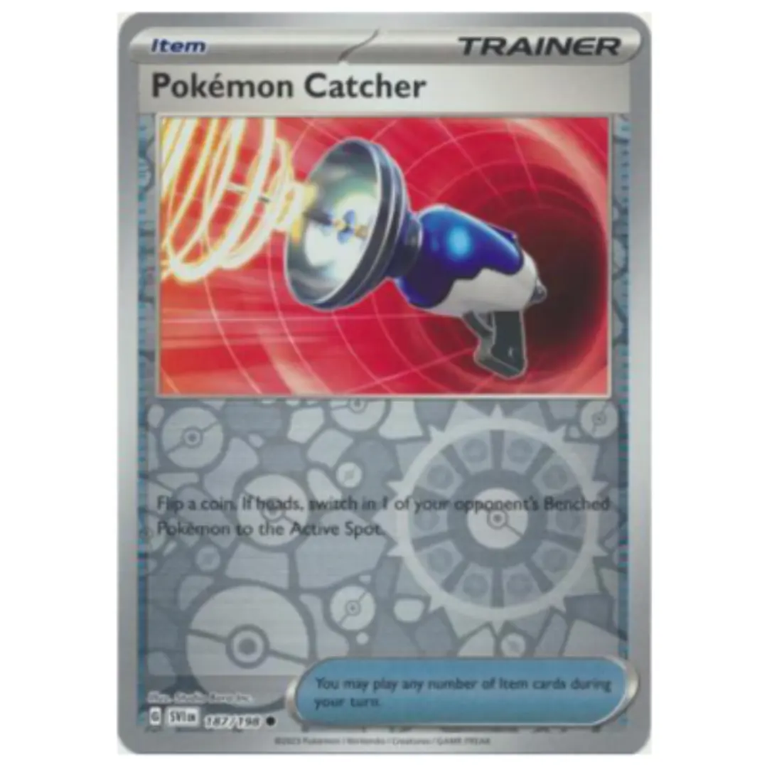 POKEMON CATCHER 187/198 REVERSE HOLO 1