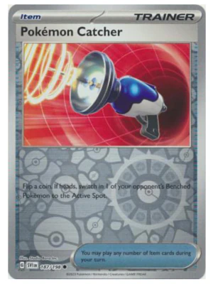 POKEMON CATCHER 187/198 REVERSE HOLO